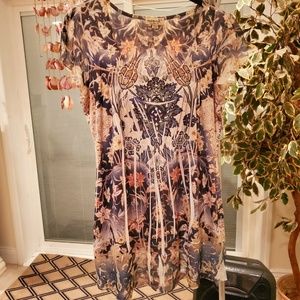 One world super silky soft flowing top